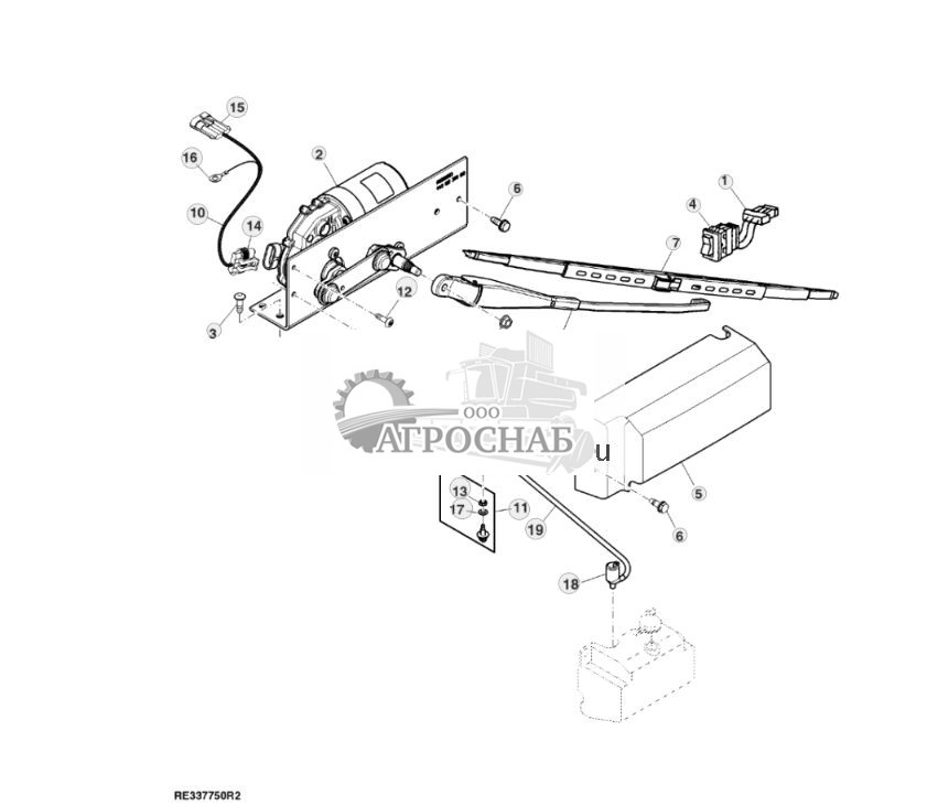 Очиститель с омывателем ветрового стекла, задний - ST840451 947.jpg